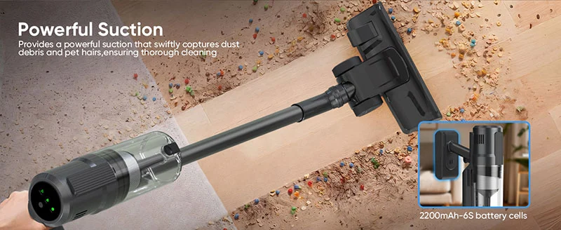 Portable Cordless Stick Vacuum
